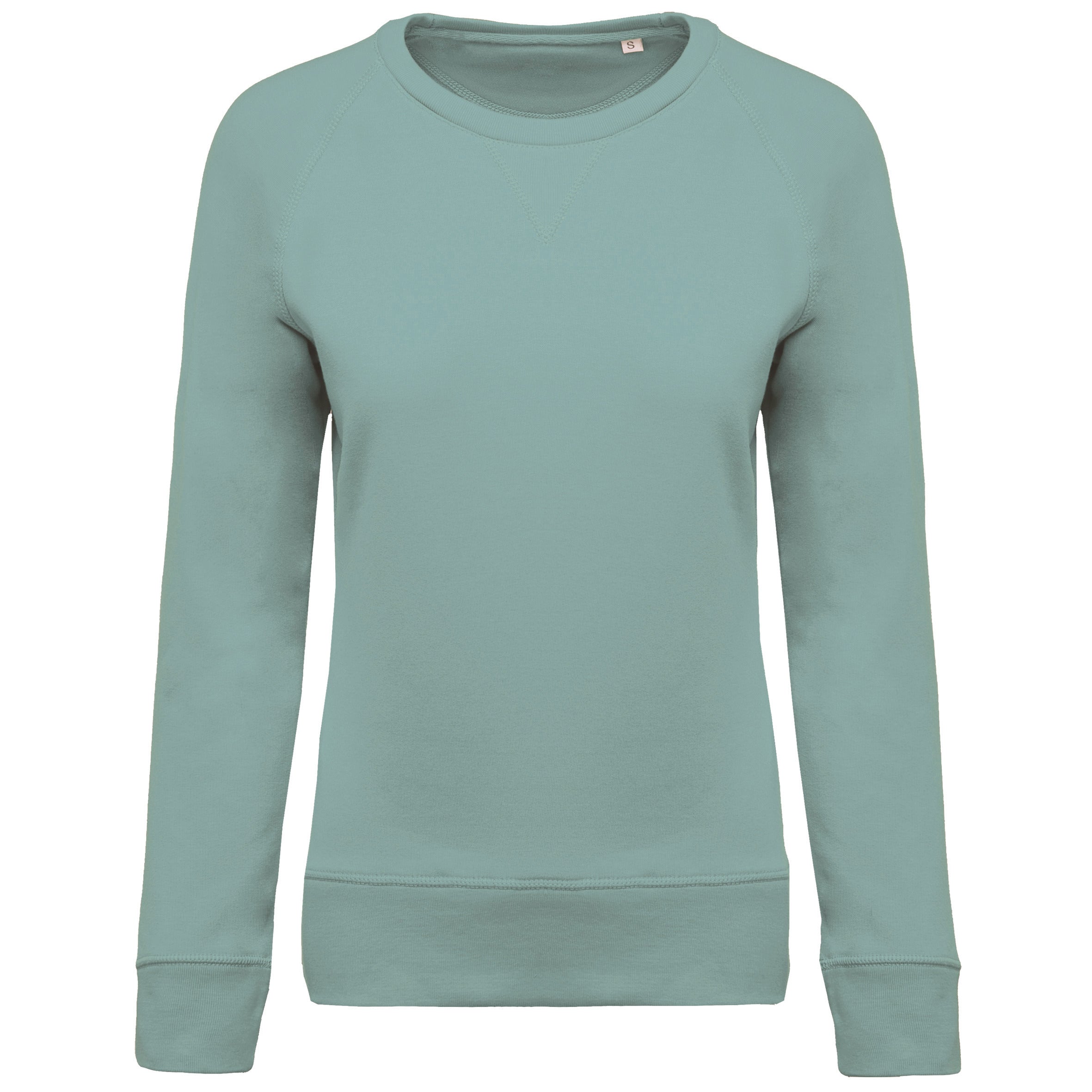 Sweat-shirt Bio col rond manches raglan femme