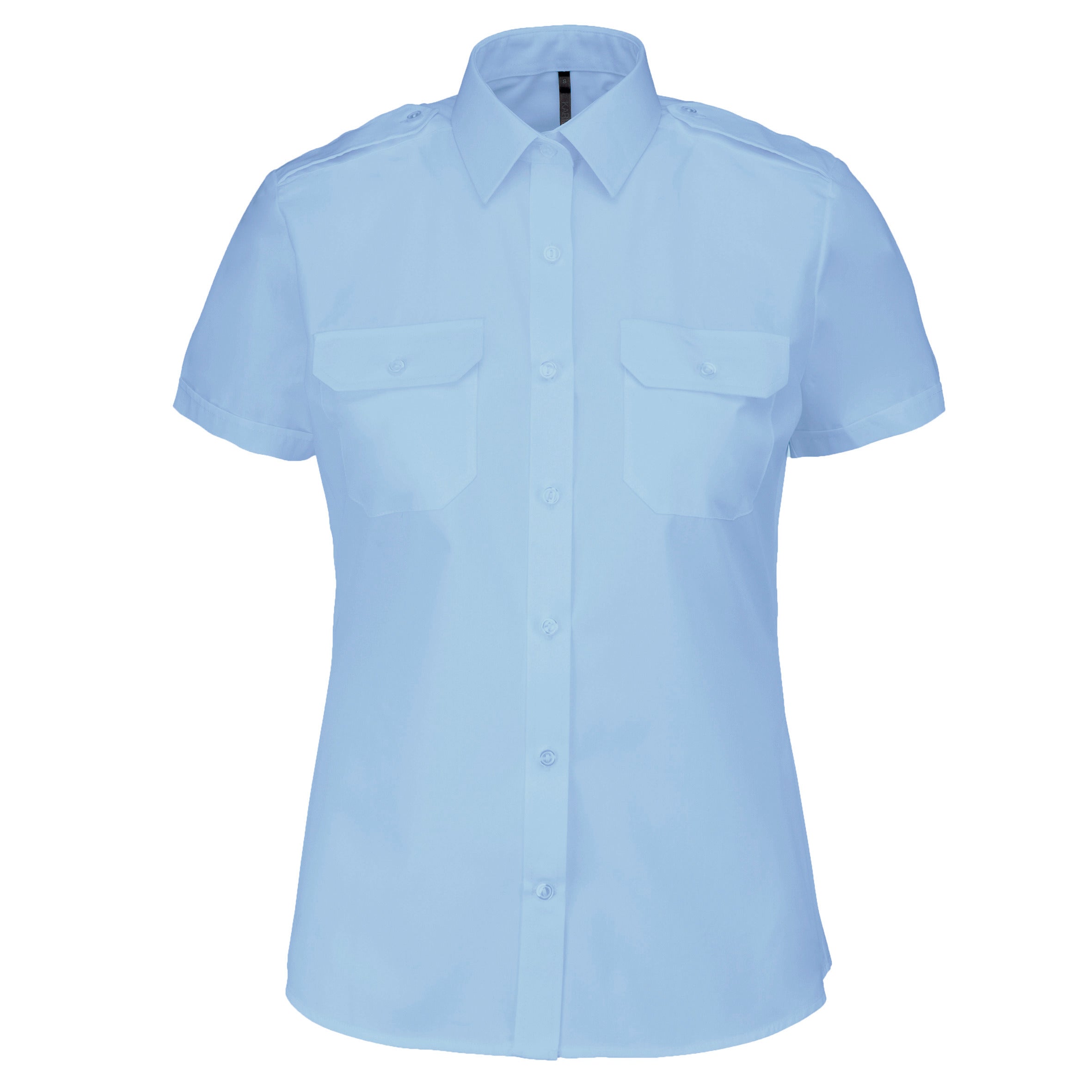 Pilotenshirt met korte mouwen voor dames
