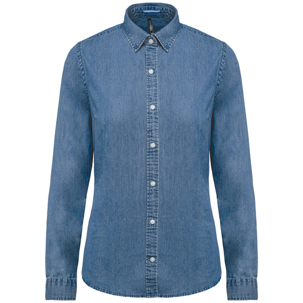 Denim overhemd voor dames