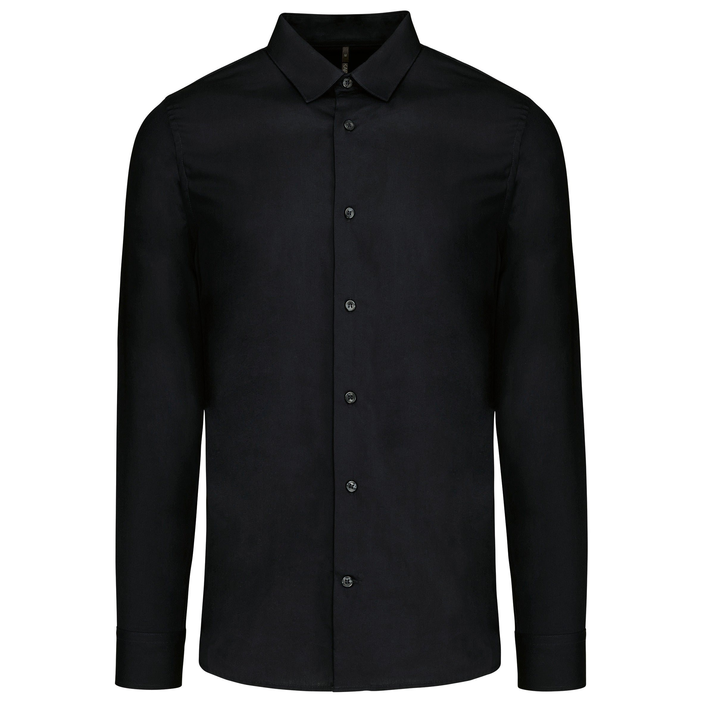 Poplin overhemd met lange mouwen voor heren