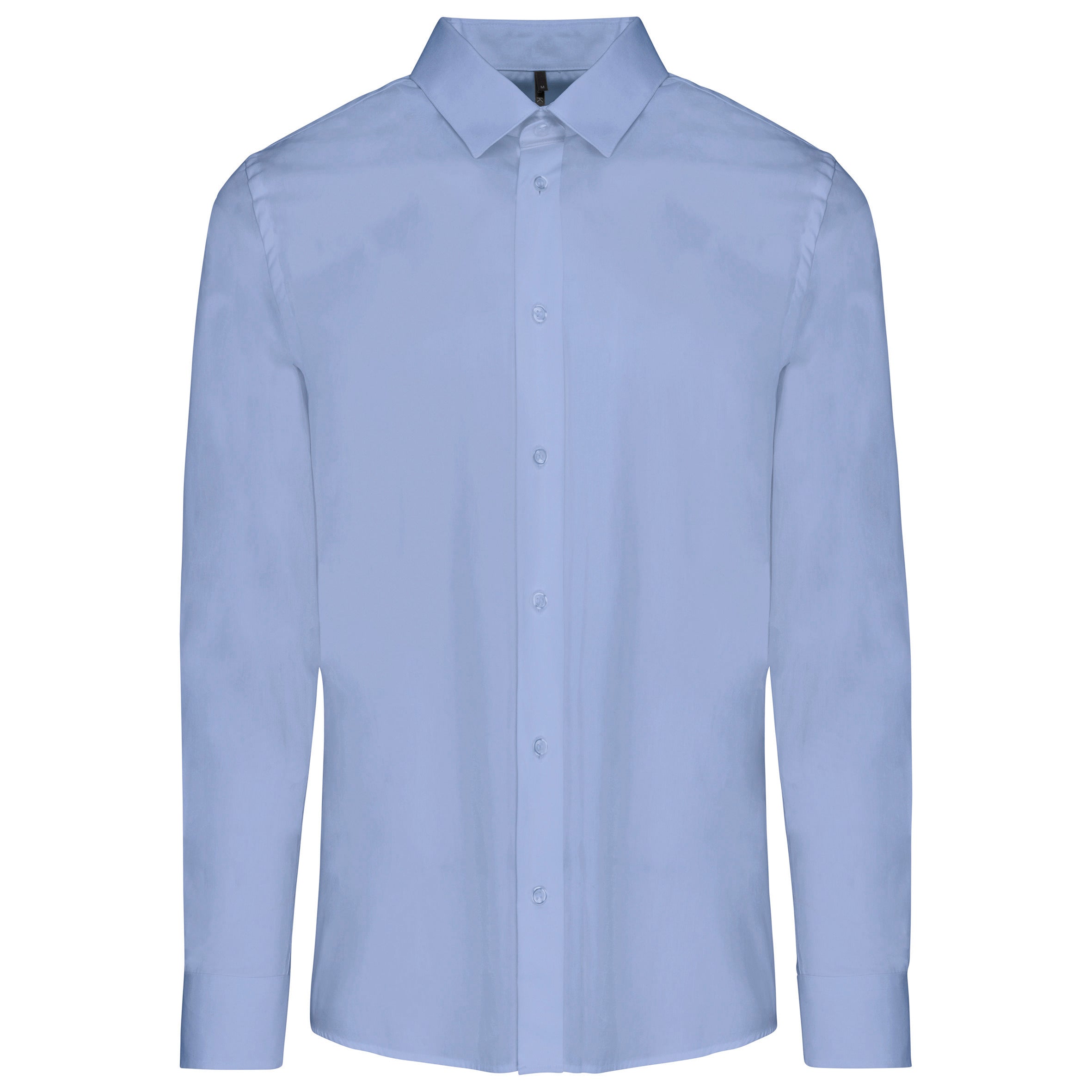 Poplin overhemd met lange mouwen voor heren