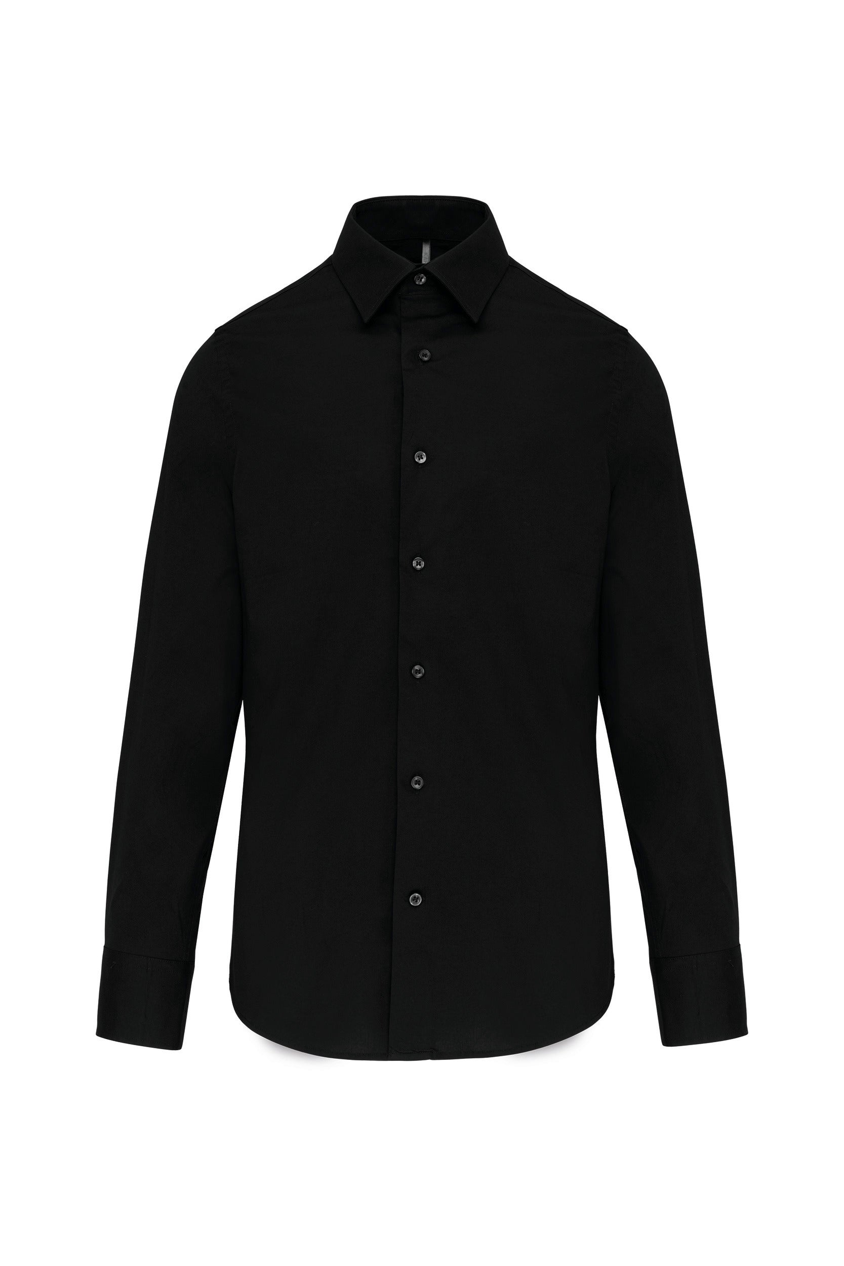 Chemise ajustée manches longues sans repassage