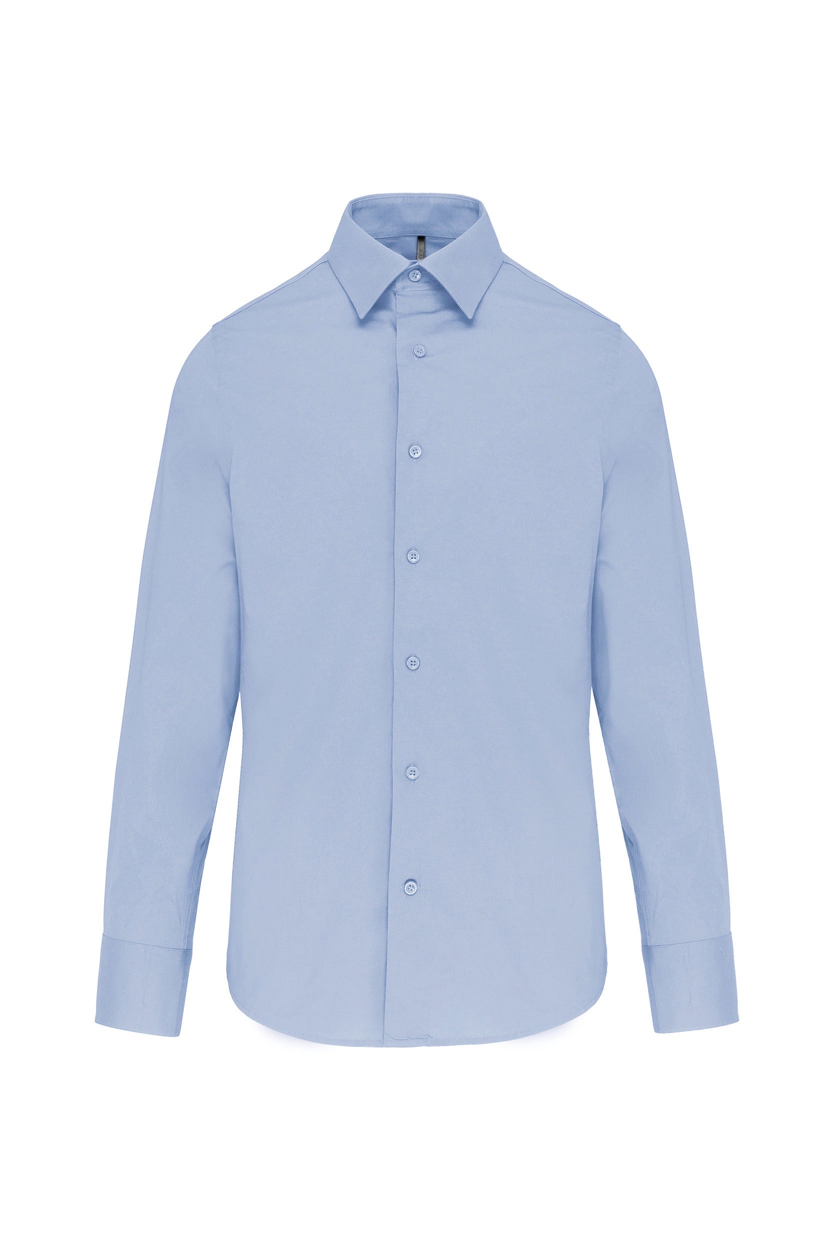 Chemise ajustée manches longues sans repassage