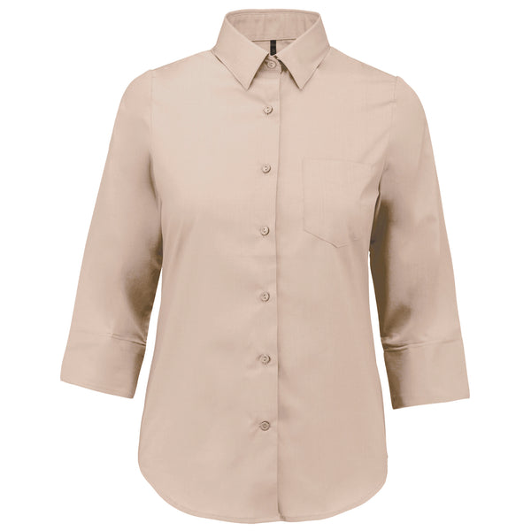 Chemise manches 3/4 femme