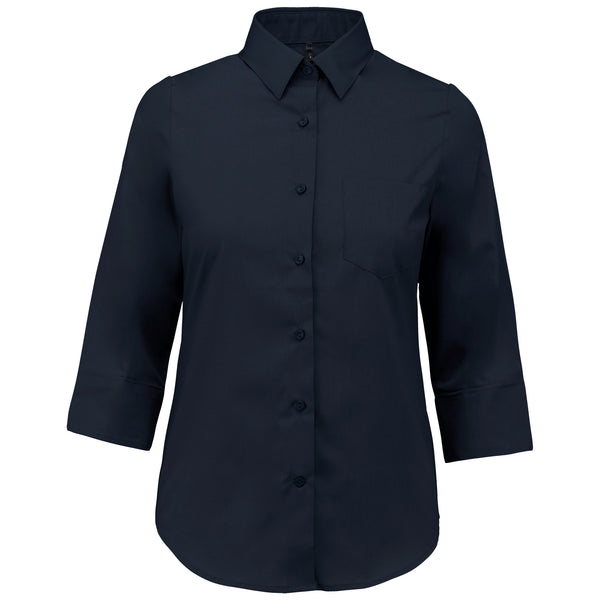 Chemise manches 3/4 femme