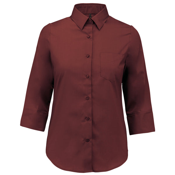 Chemise manches 3/4 femme