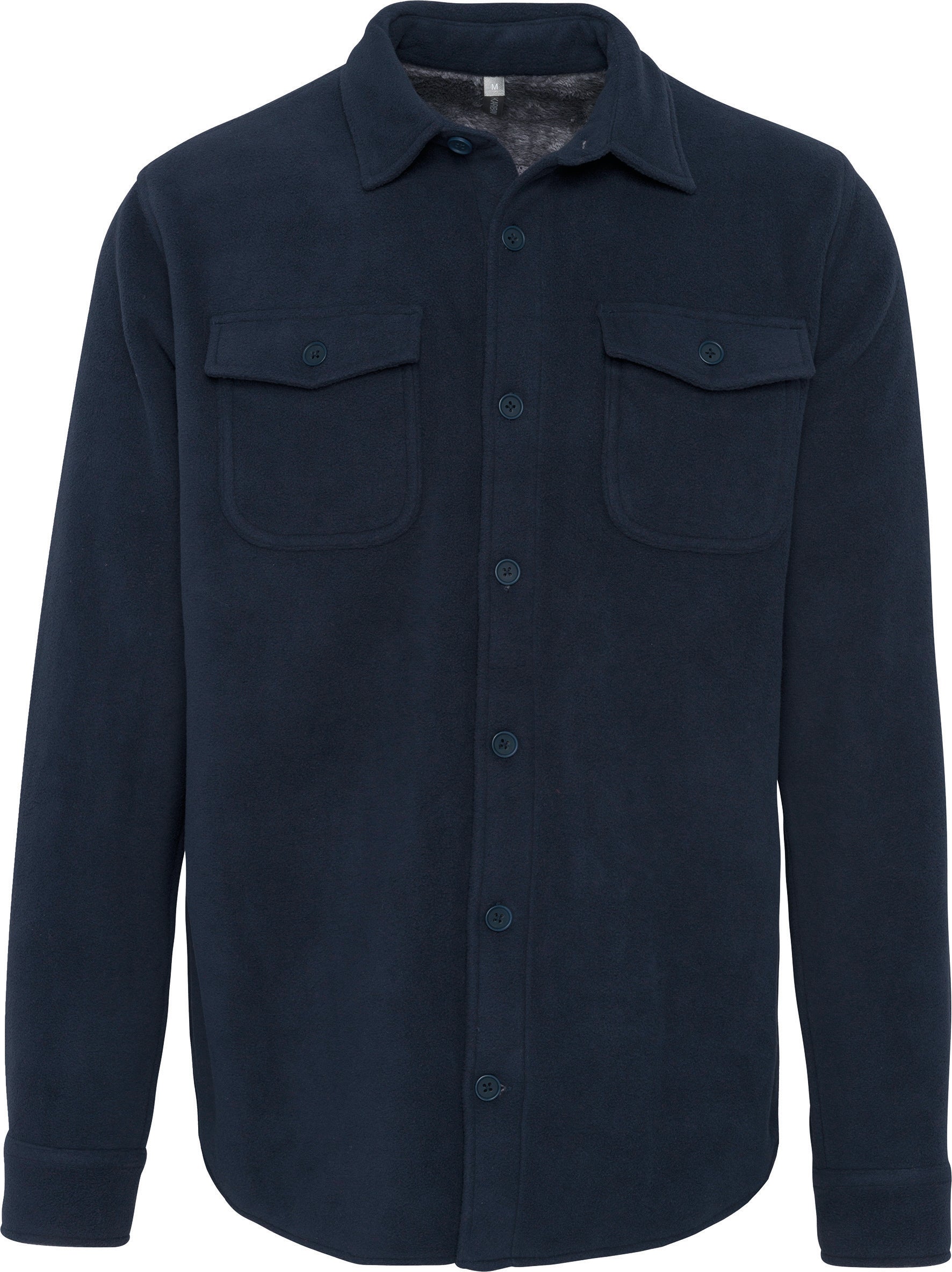 Surchemise polaire doublée sherpa polaire homme
