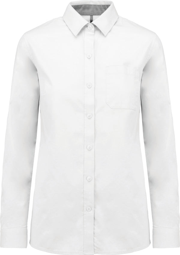 Chemise coton Nevada manches longues femme