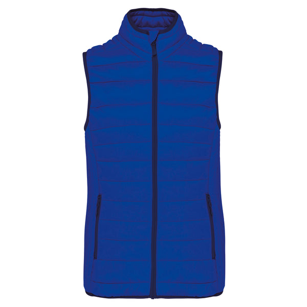 Women's lightweight sleeveless down jacket