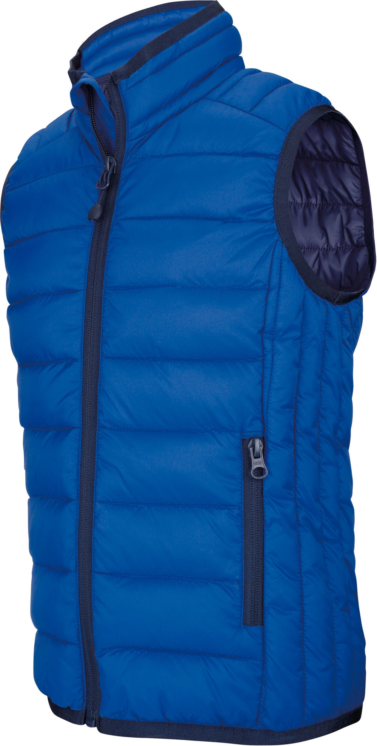 Lichtgewicht mouwloos donsjack voor kinderen