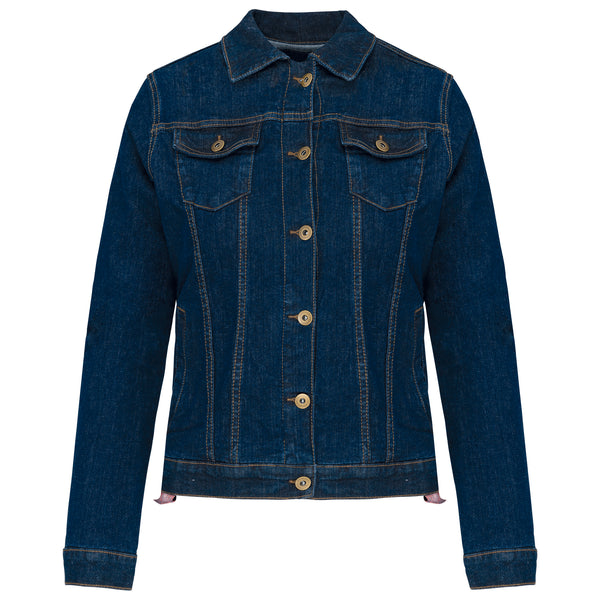 Blouson denim non doublé femme