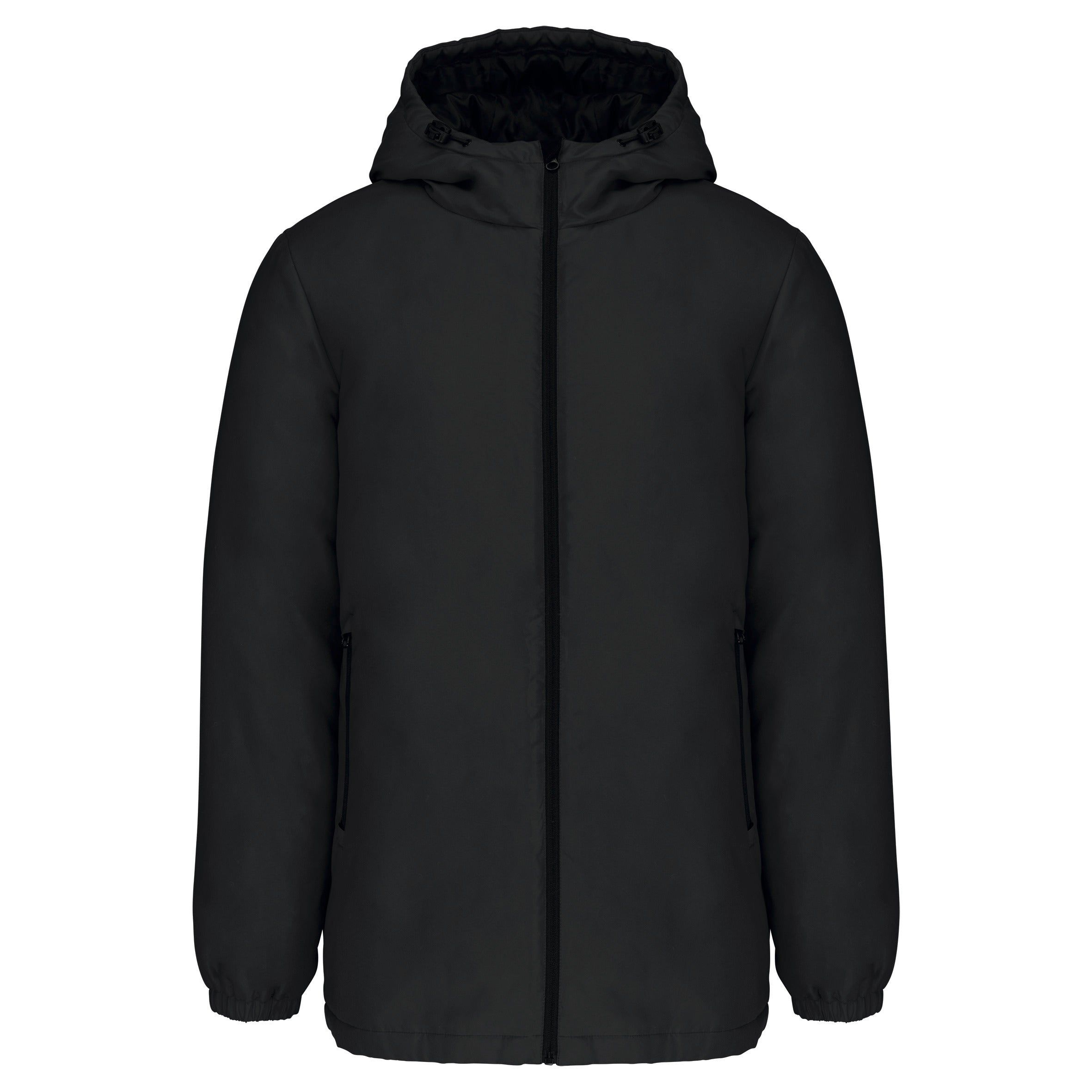 Gerecyclede parka met capuchon
