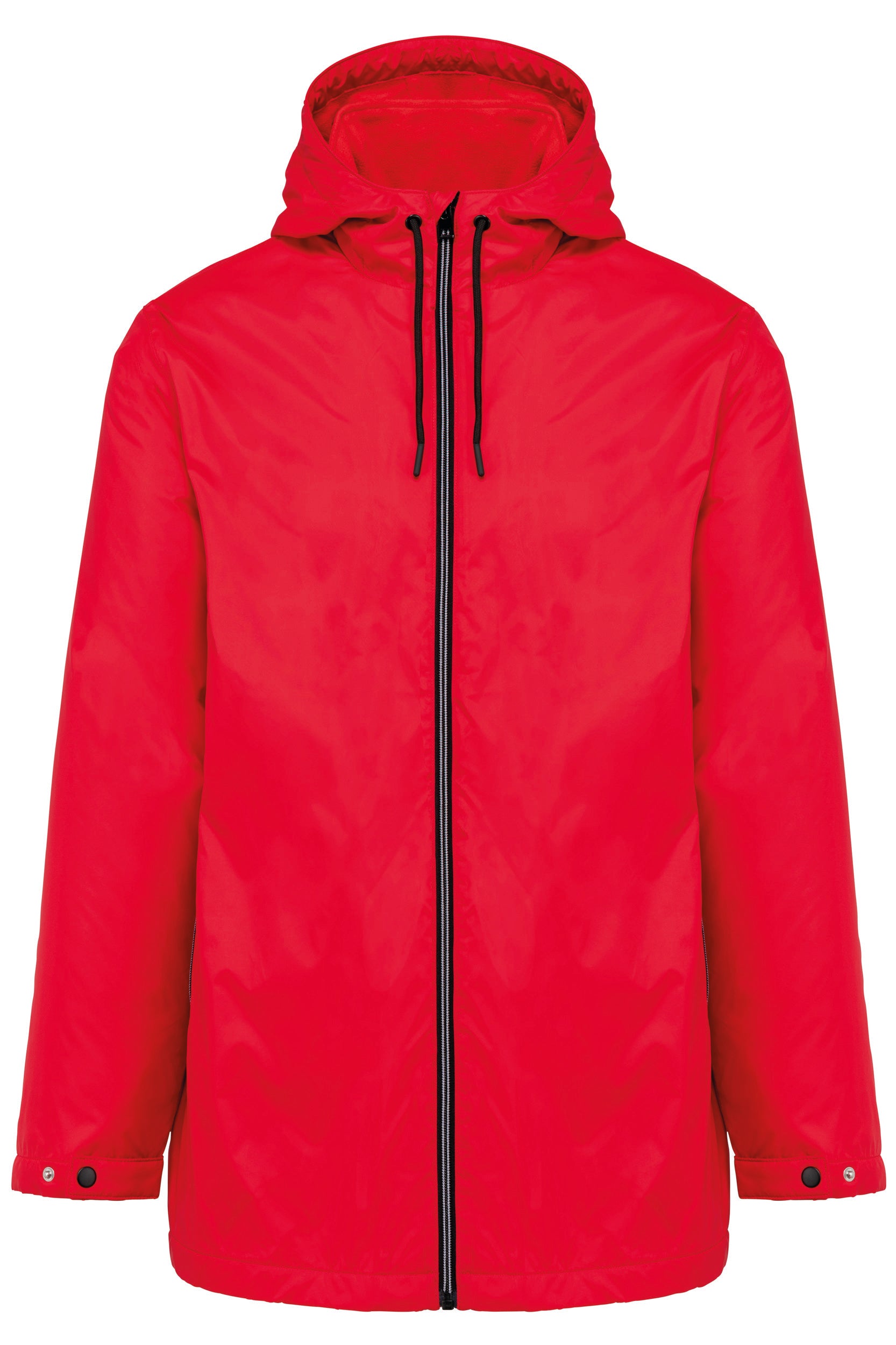 Veste à capuche avec doublure en micropolaire unisexe