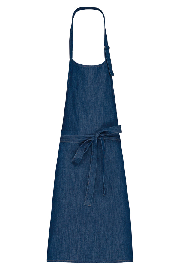 Polycotton apron without pocket