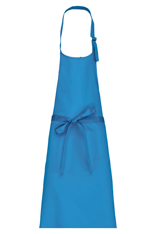 Polycotton apron without pocket