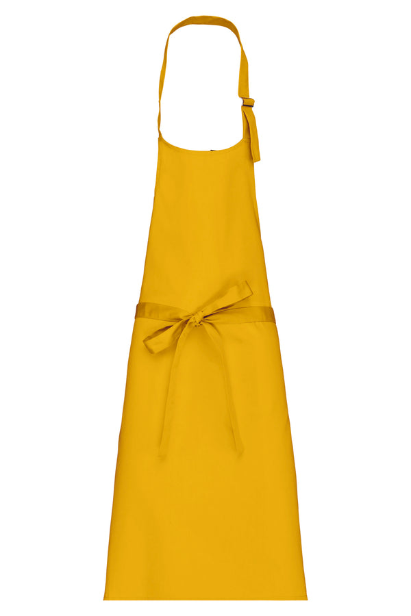 Polycotton apron without pocket