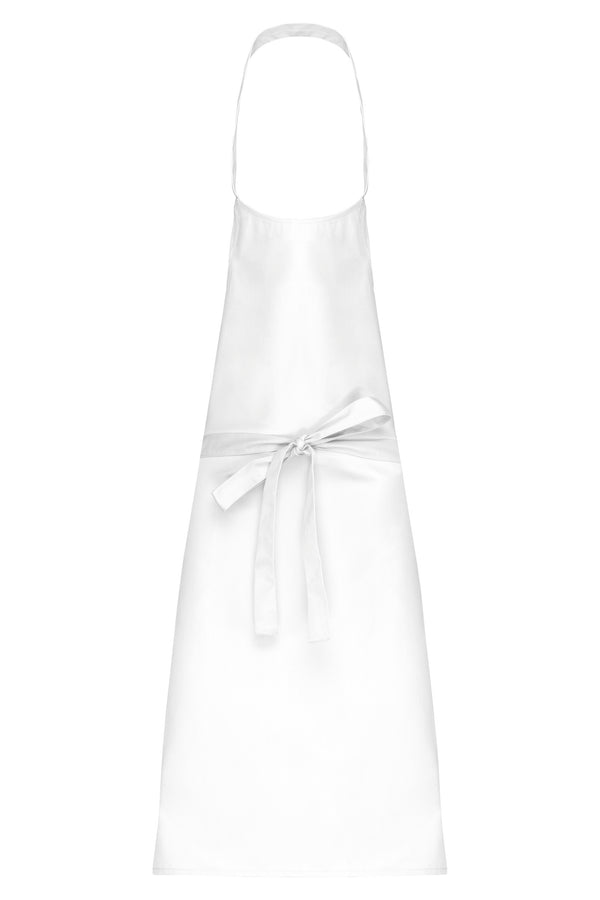 Polycotton apron without pocket