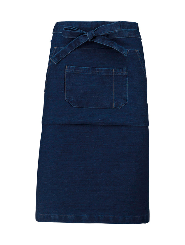 Long cotton apron