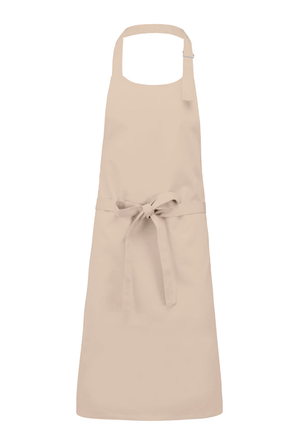 Cotton apron without pocket