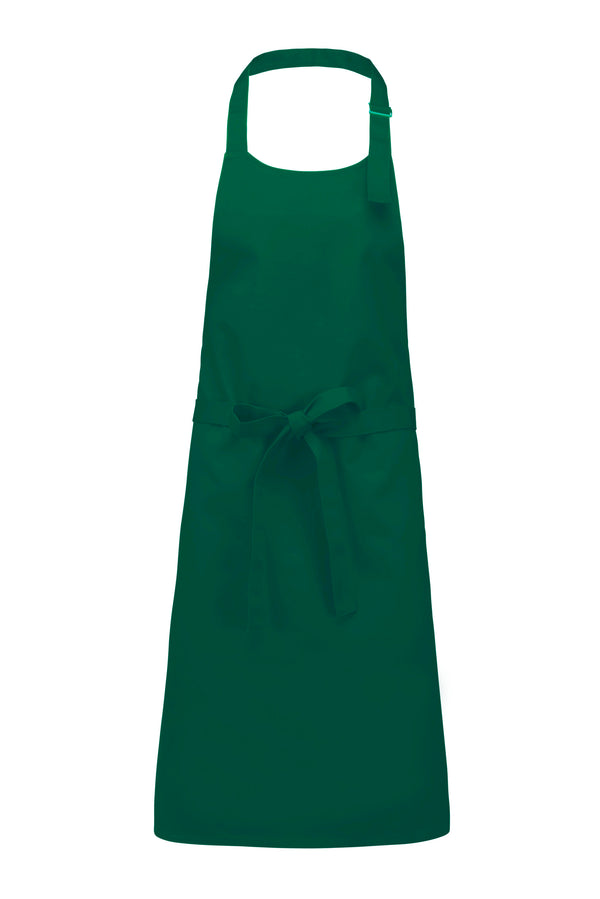 Cotton apron without pocket