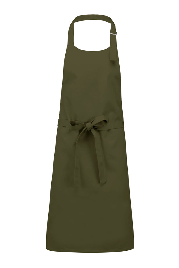 Cotton apron without pocket