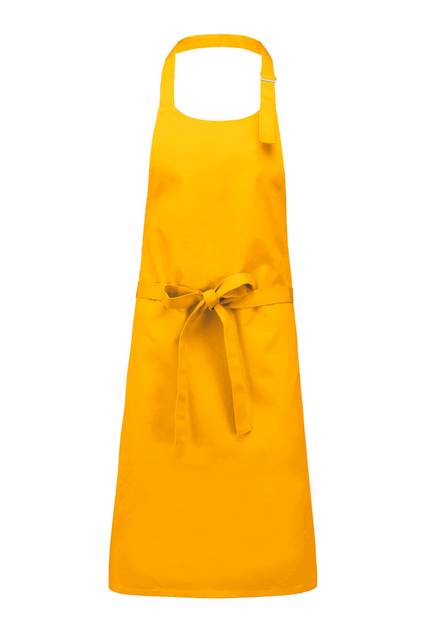 Cotton apron without pocket