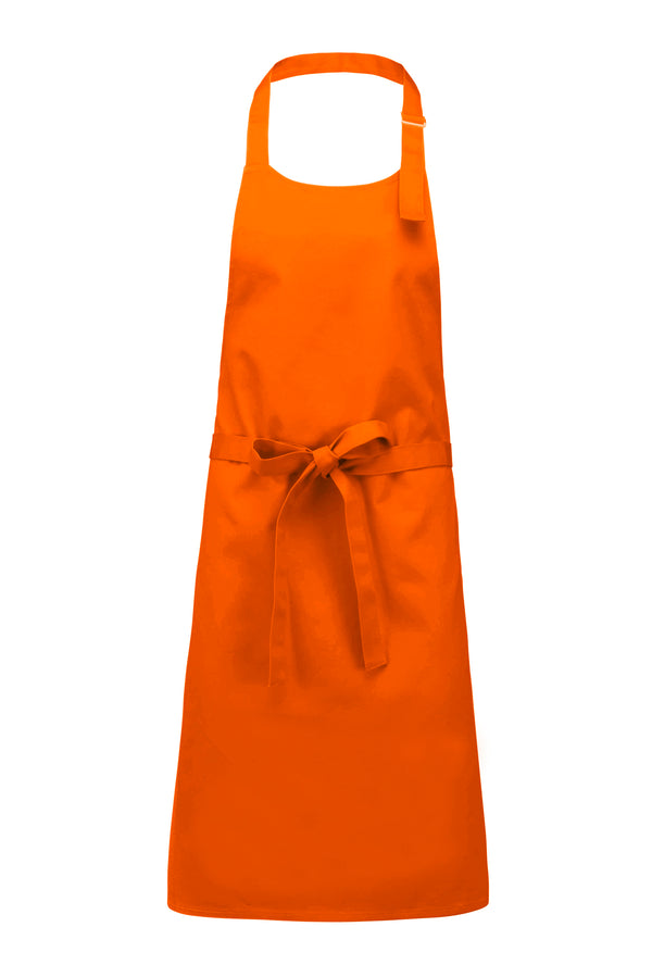 Cotton apron without pocket