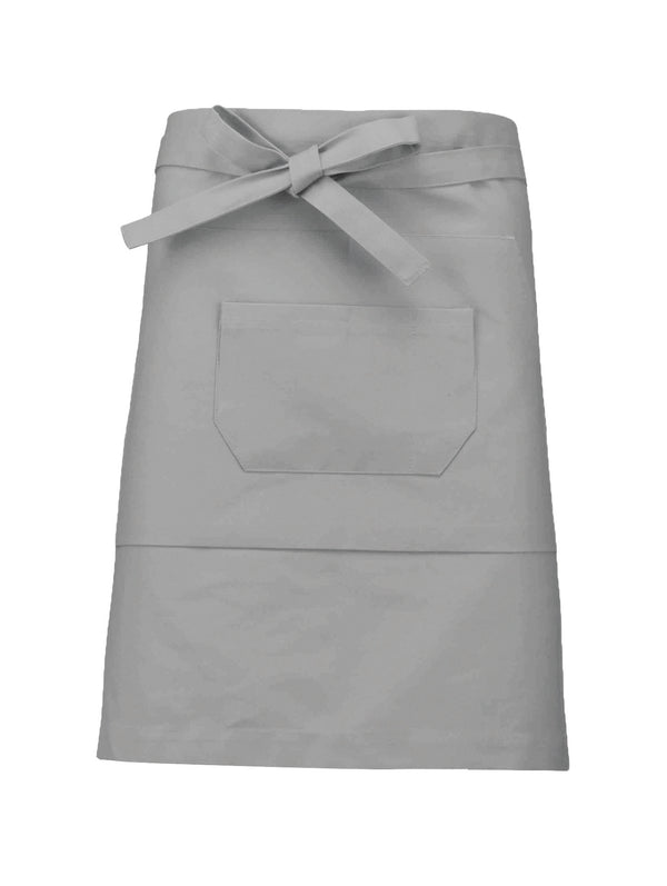 Mid-length cotton apron