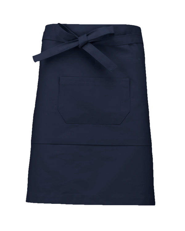 Mid-length cotton apron