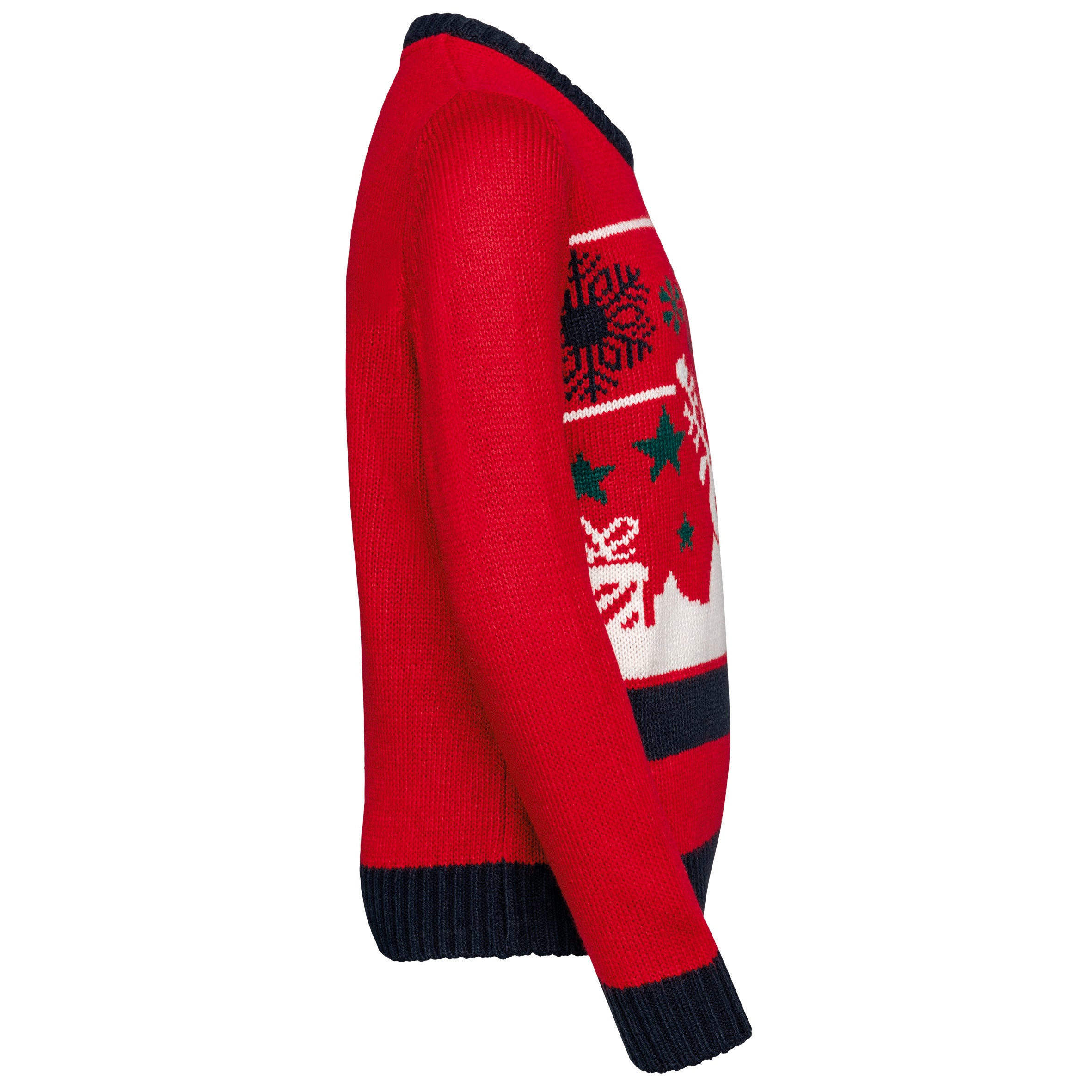 Children's Christmas round neck sweater