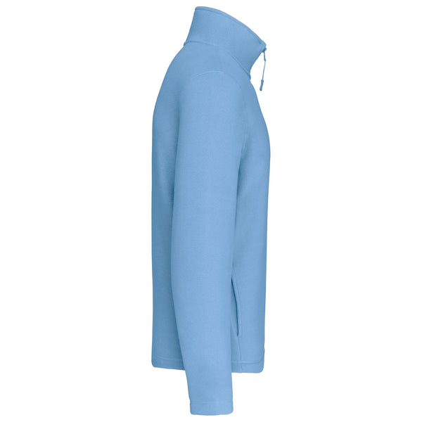 Enzo &gt; Men's zipped collar microfleece