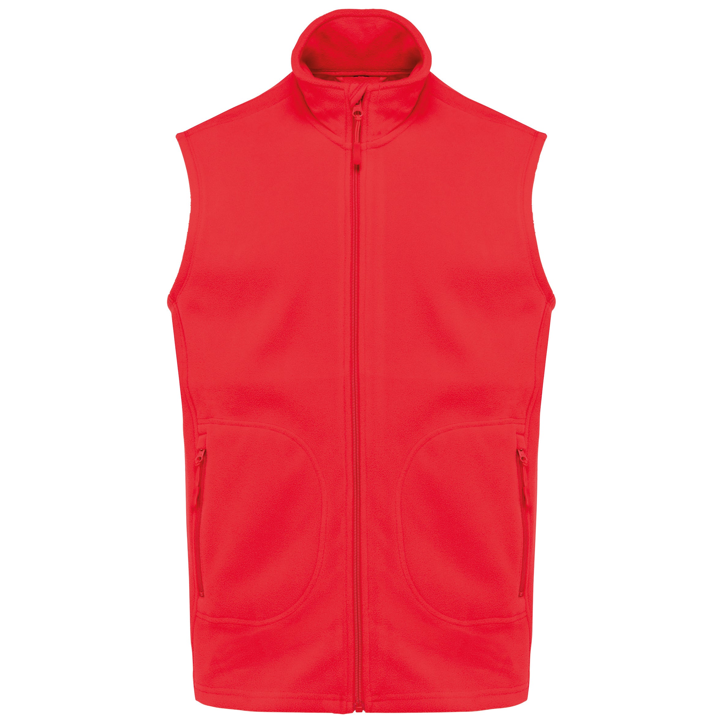 Bodywarmer micropolaire écoresponsable unisexe