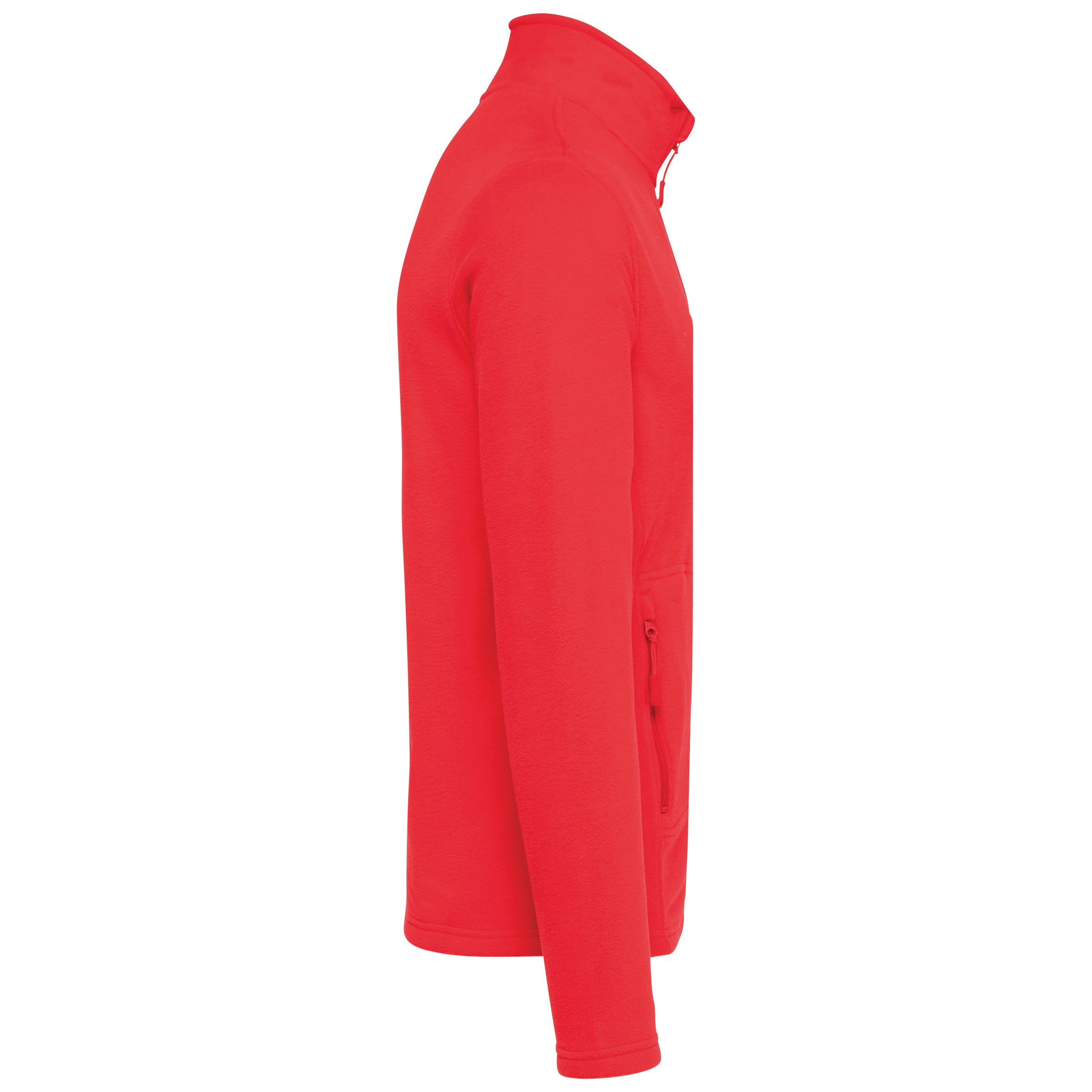 Unisex eco-responsible microfleece jacket