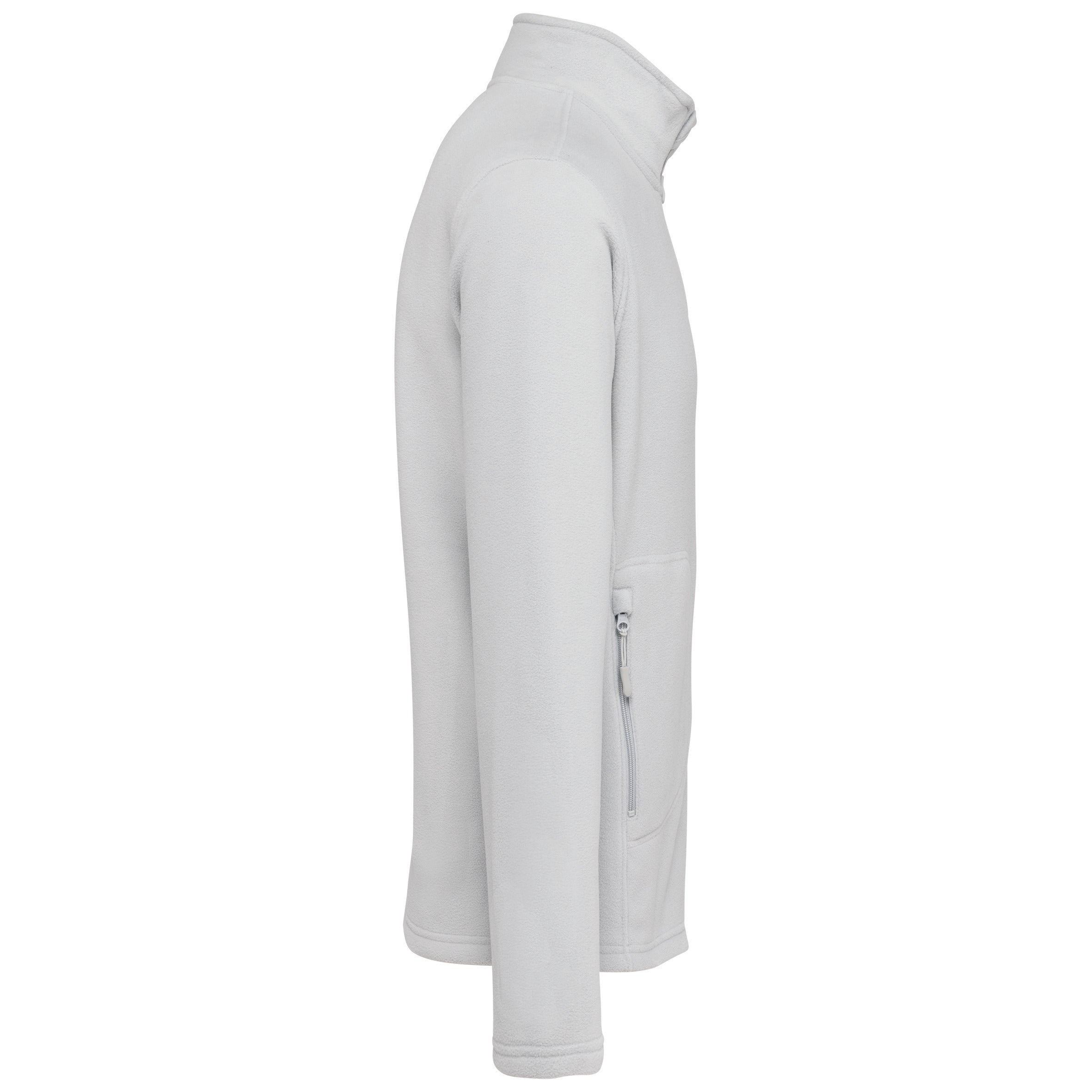 Unisex eco-responsible microfleece jacket