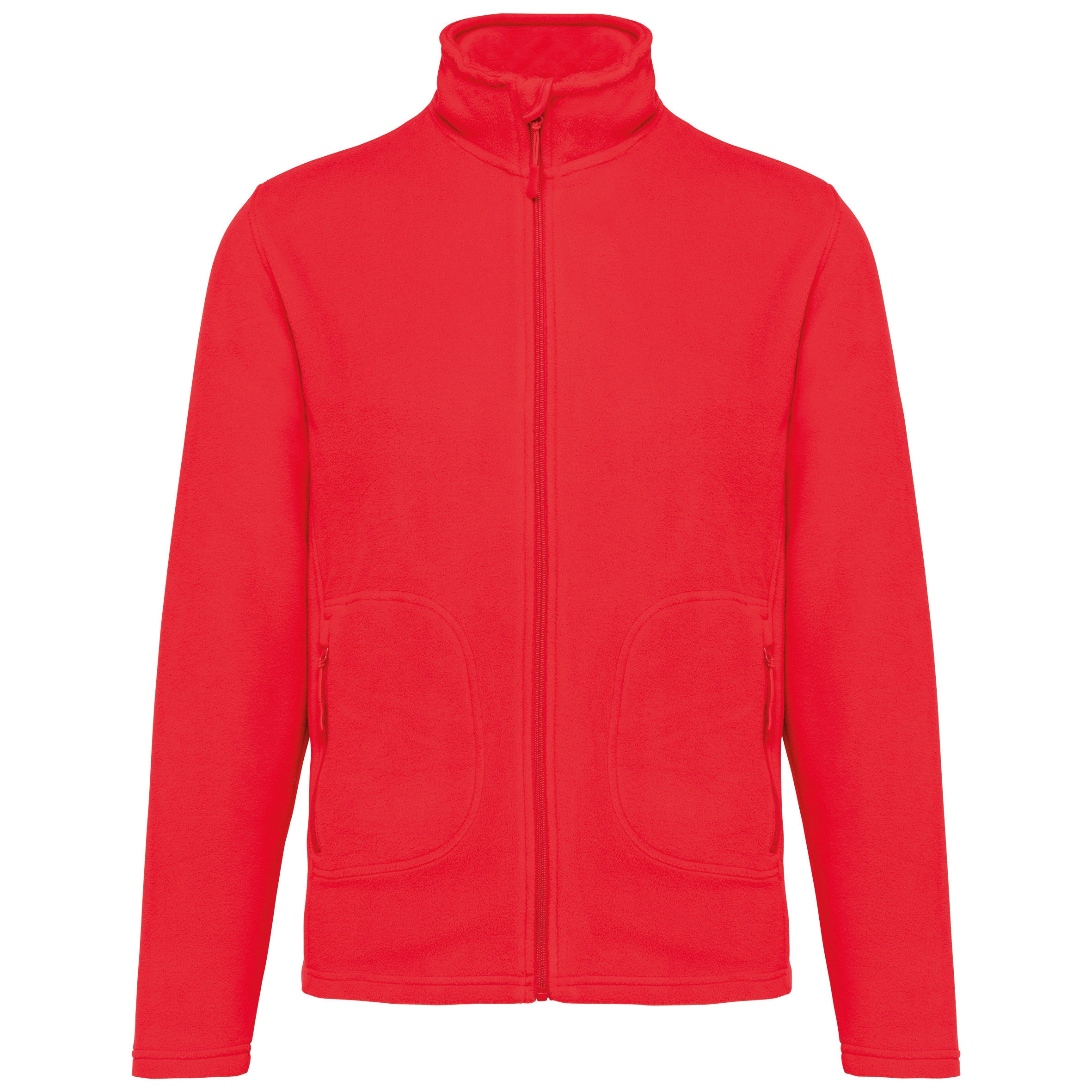 Unisex eco-responsible microfleece jacket