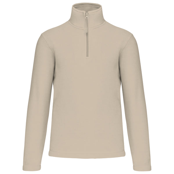 Enzo &gt; Men's zipped collar microfleece