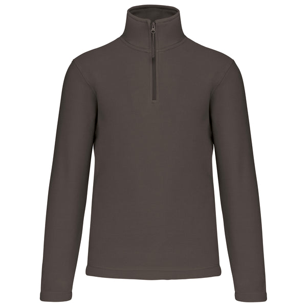 Enzo &gt; Men's zipped collar microfleece