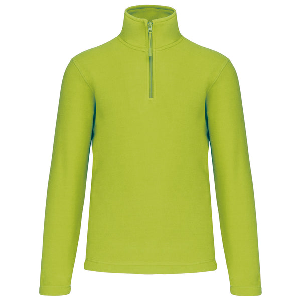 Enzo &gt; Men's zipped collar microfleece