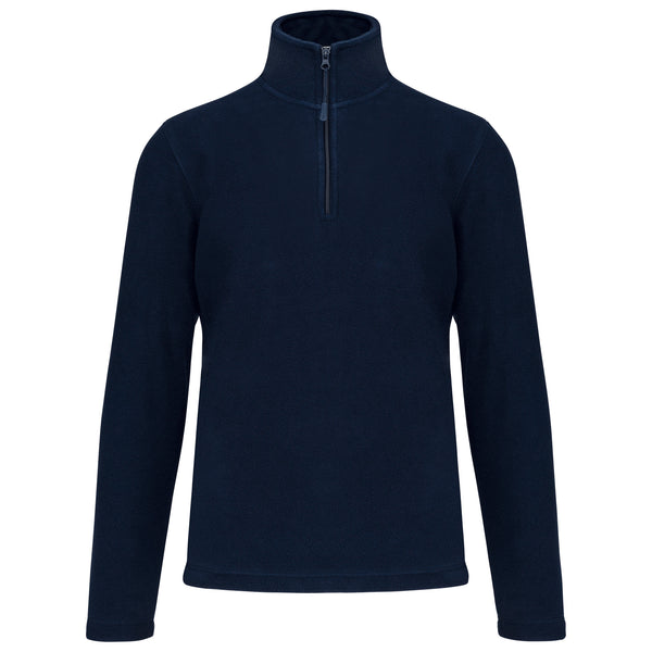 Enzo &gt; Men's zipped collar microfleece