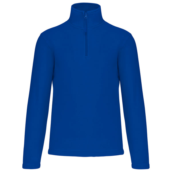 Enzo &gt; Men's zipped collar microfleece