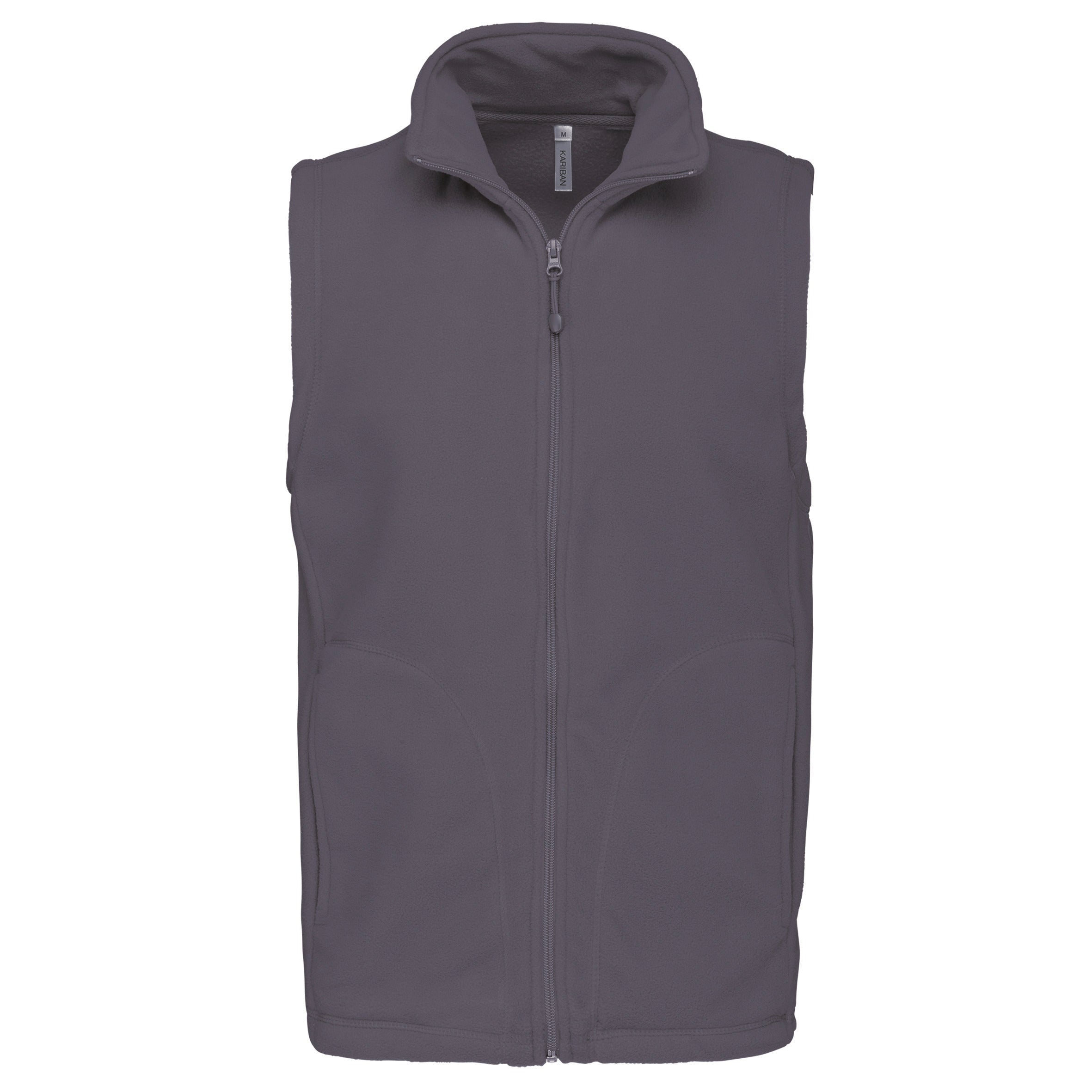 Luca > herenvest van microfleece