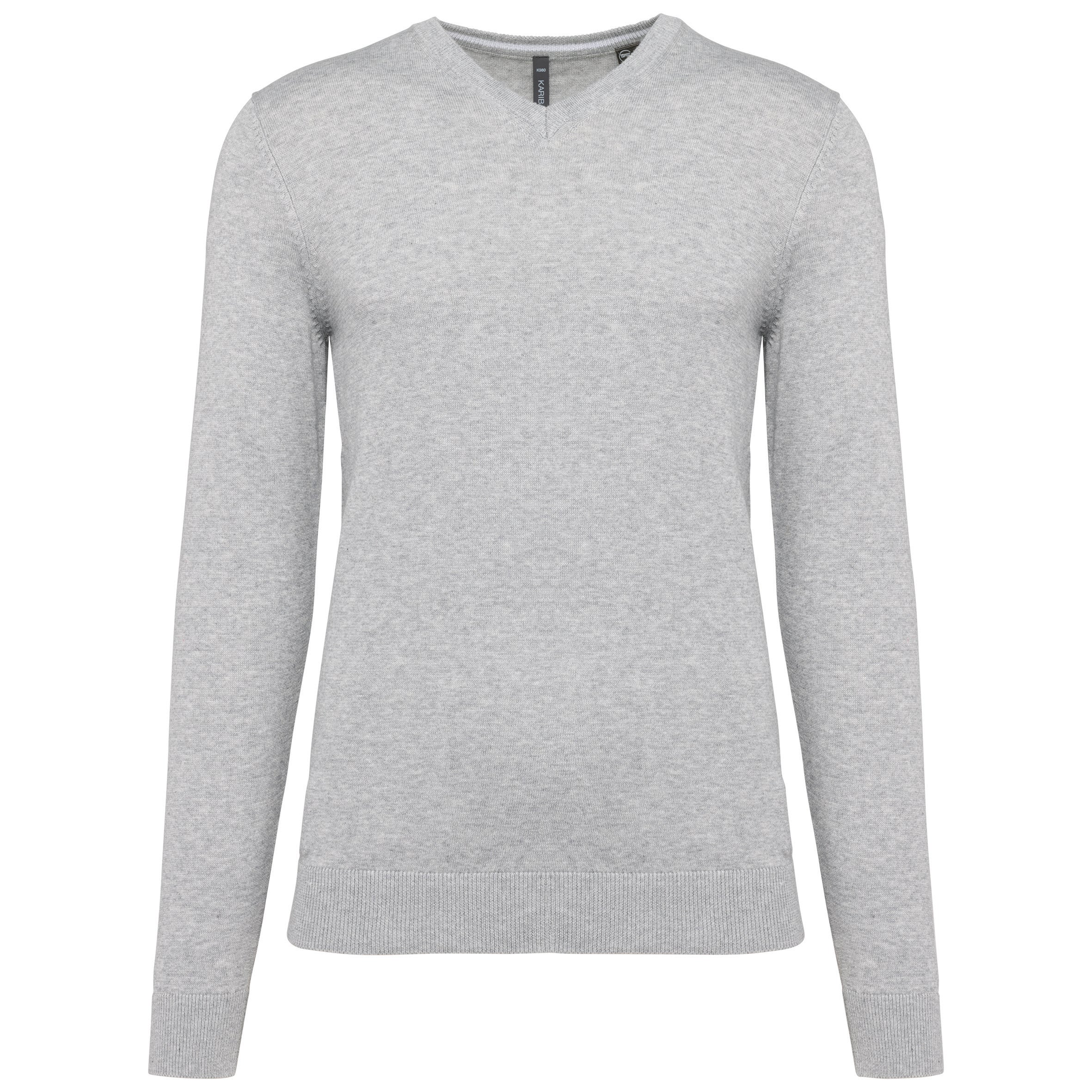 Pull col en V écoresponsable homme
