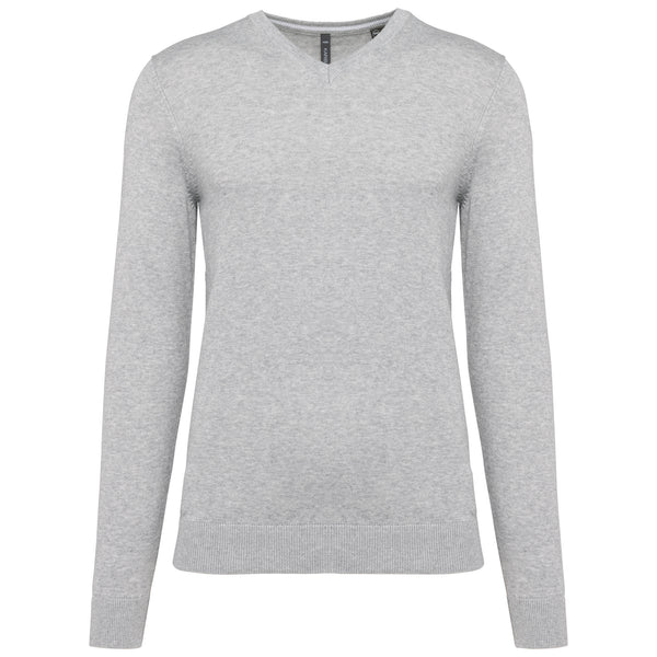 Pull col en V écoresponsable homme