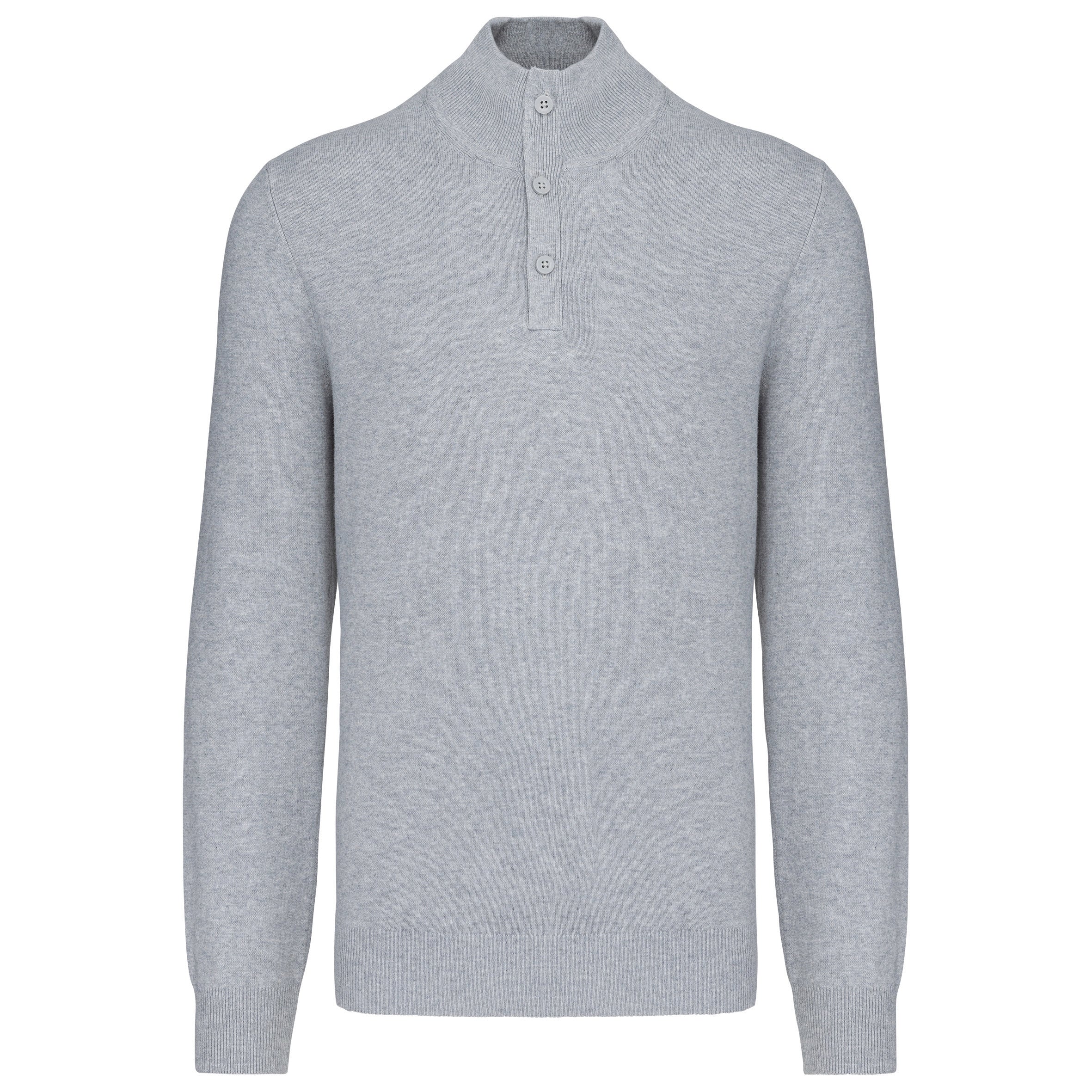 Pullover premium col boutonné