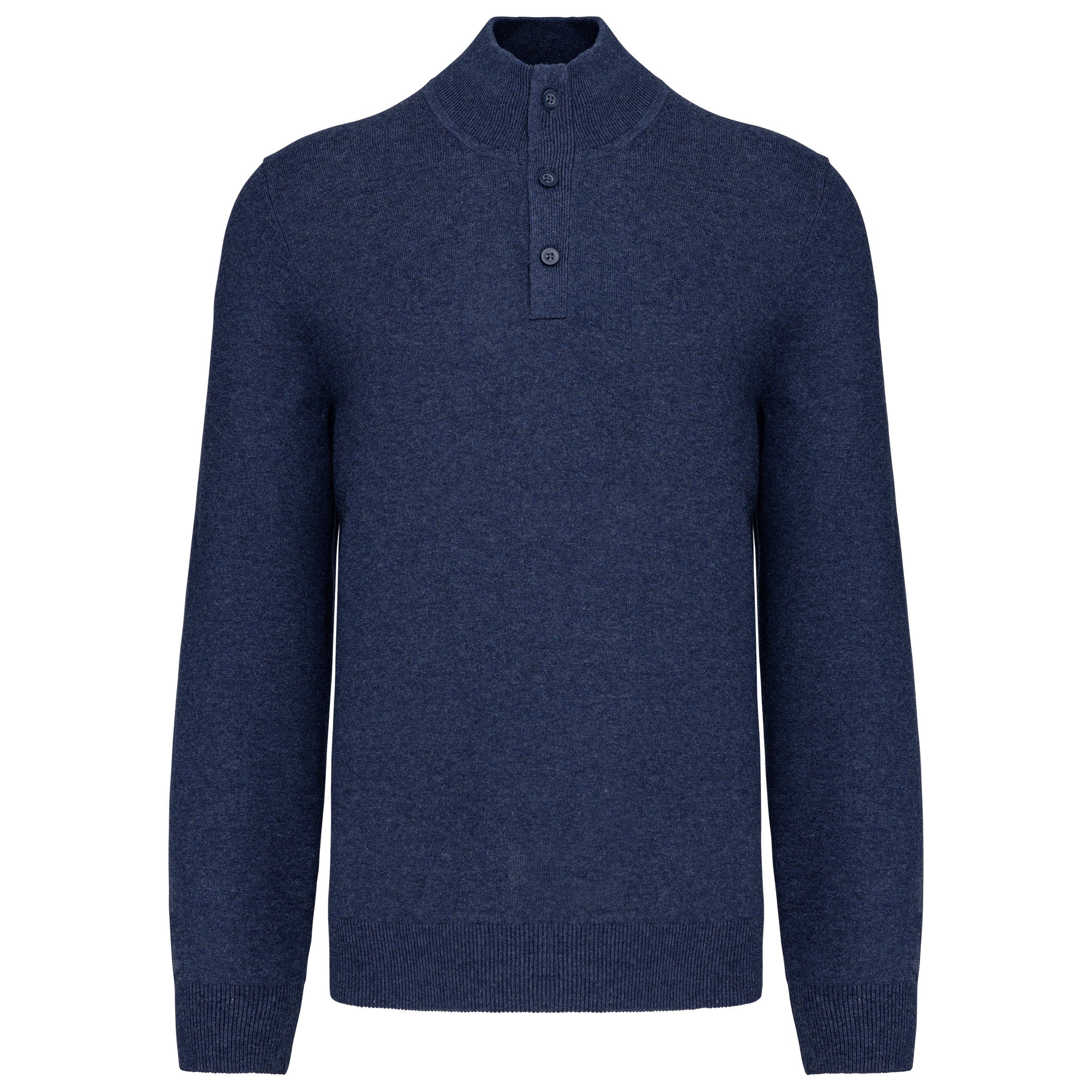Pullover premium col boutonné