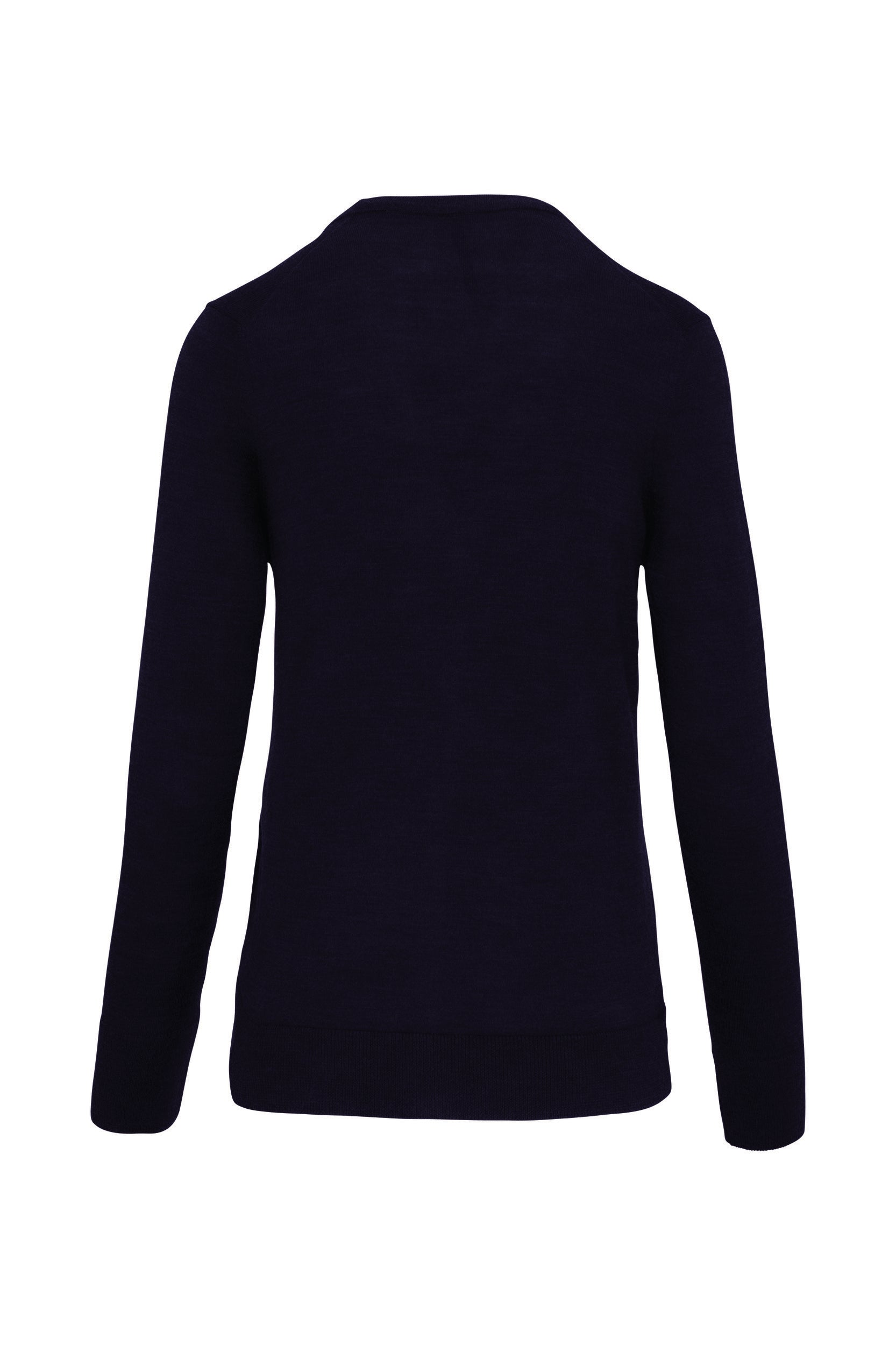 Merino damesvest met knopen