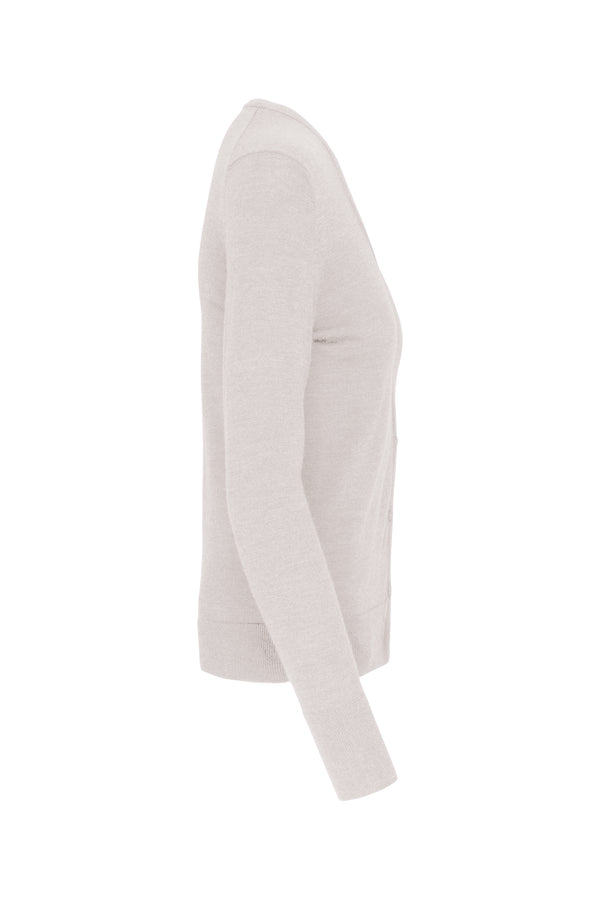 Women's merino buttoned cardigan