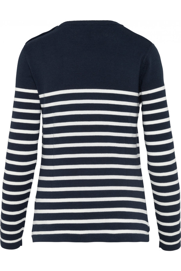 Pull marin femme