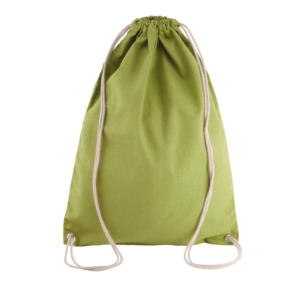 Cotton backpack with cords