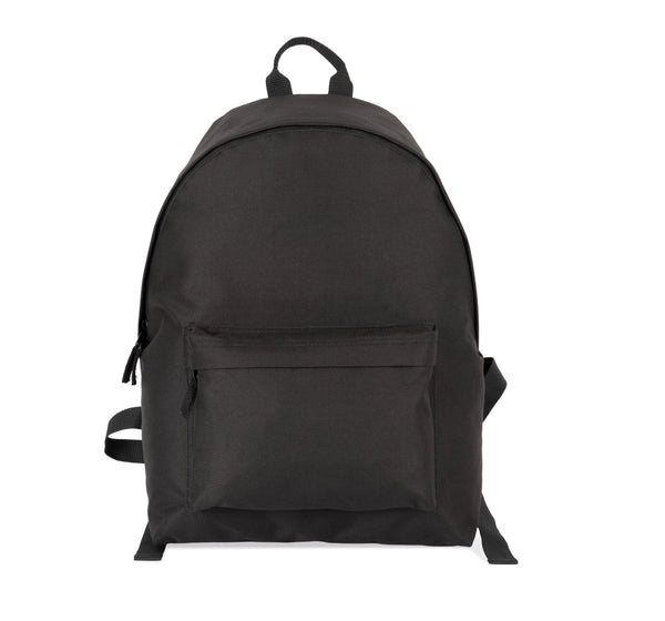 Recycled casual backpack with front pocket